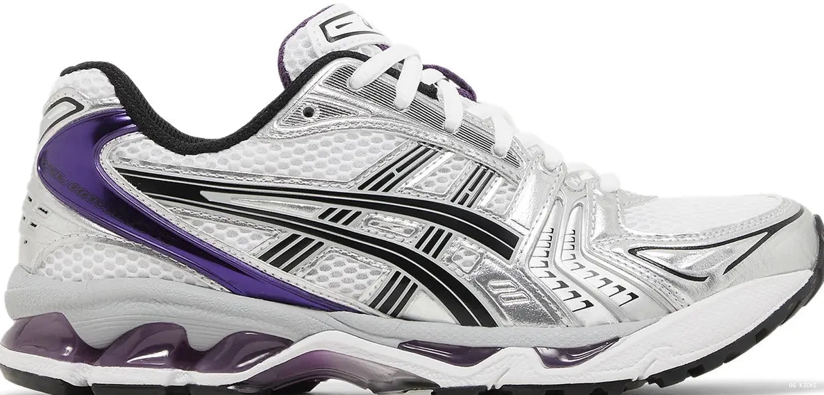 Grape W Dark White ASICS 14 Gel-Kayano 0812